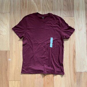 NEW!!!  Burgundy men's tee